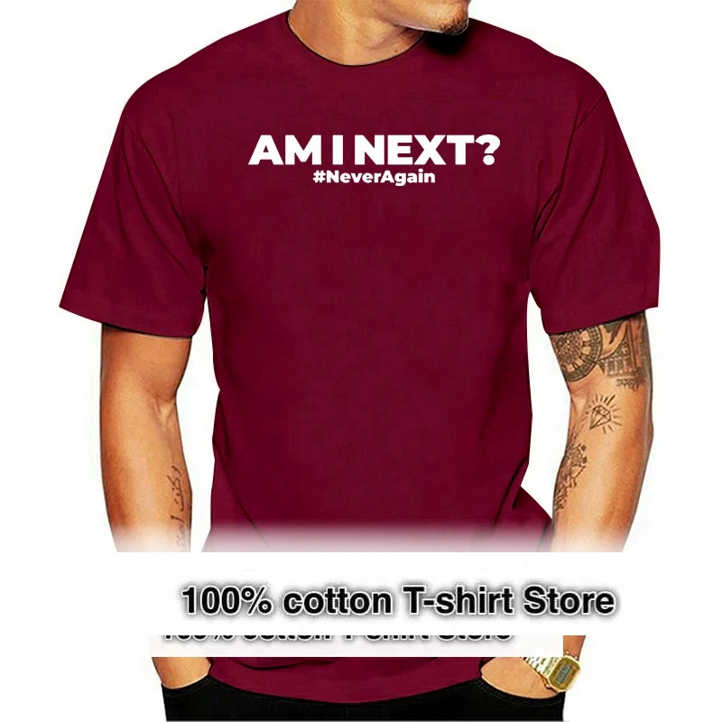

AM I NEXT t shirt Character Short Sleeve S XXXL Pictures Crazy Building Spring Autumn Unique shirt