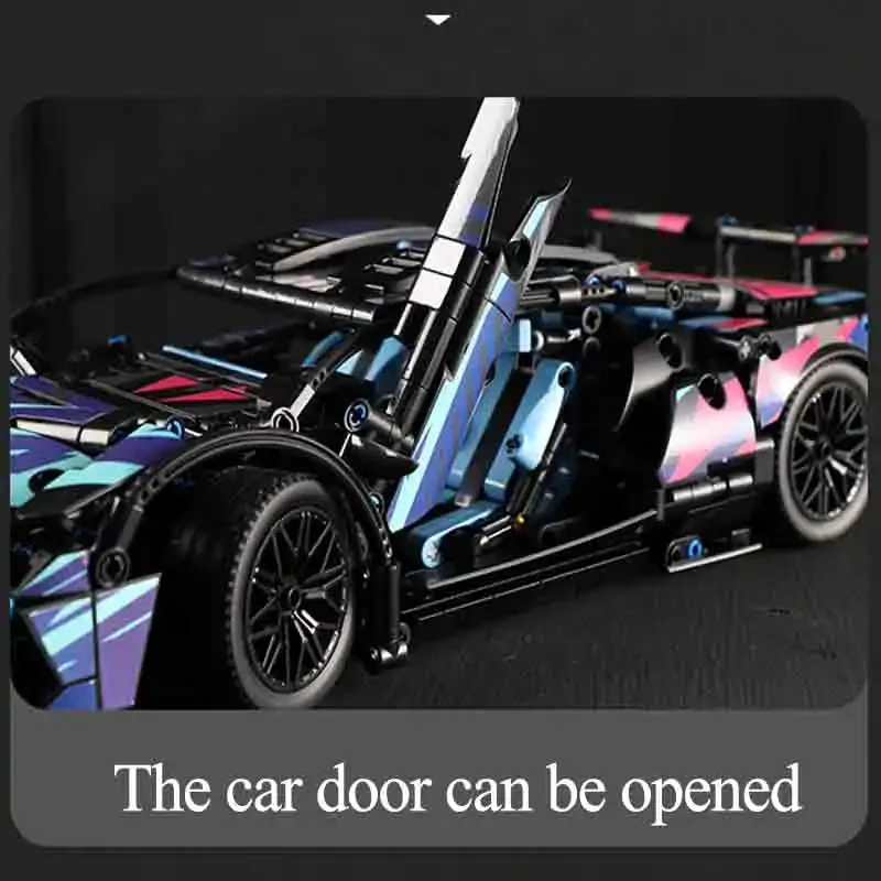 1314 шт. Детский конструктор с пультом управления