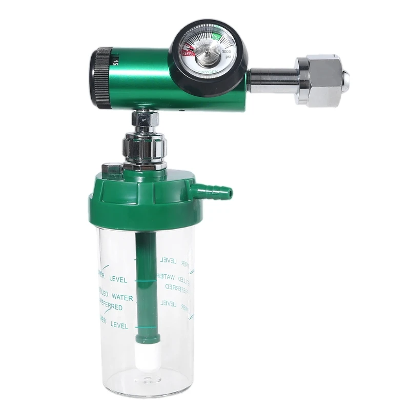 Регулятор давления газа-кислорода с бутылкой-увлажнителем CGA540 CGA870 для