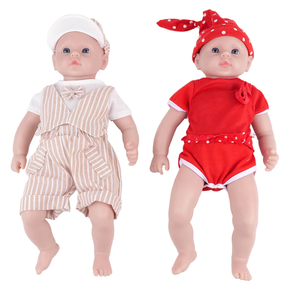 

IVITA WG1566 44cm 2.68kg 100% Full Body Silicone Reborn Baby Doll Soft Dolls Realistic Baby Toys for Children Christmas Gift