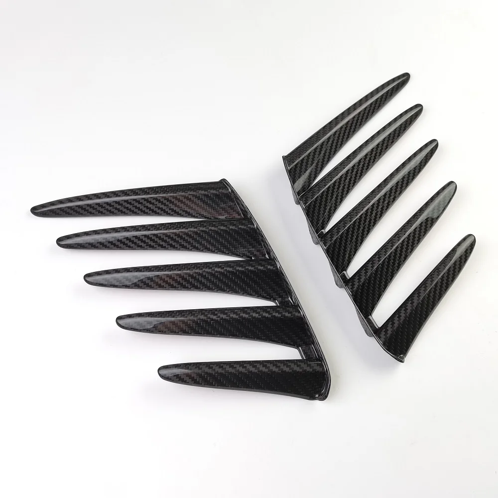 

Carbon Fiber Rear Car Bumper Exhaust Vents Outlet Trim Frame For LEXUS RC 300 200t Carbon fiber Exterior Accessories