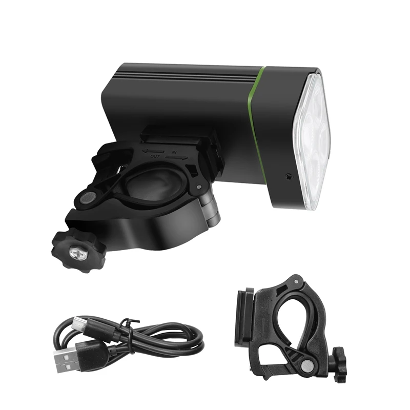 

Upgraded 4 LED USB Rechargeable Bike Headlight 2000 Lumens Super Bright Bike Front Light 8 Modes Bicycle Light