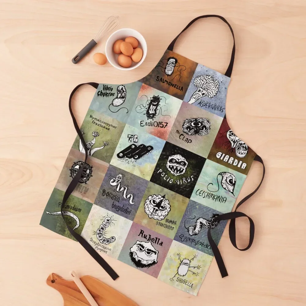 Pathogens - готте лови все? Фартук Beauty Art для дома и кухни девочек