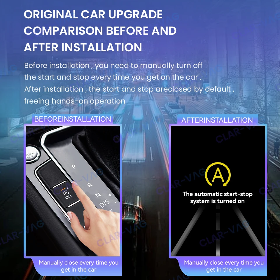 Автомобильный Автоматический стоп-подавитель автоматический запуск системы
