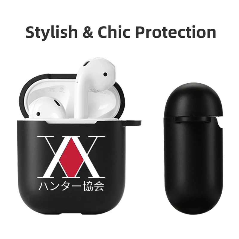 Классический силиконовый чехол с японским аниме Hunter X Для Airpods Pro 3 2 1 HxH Killua Zoldyck Hisoka