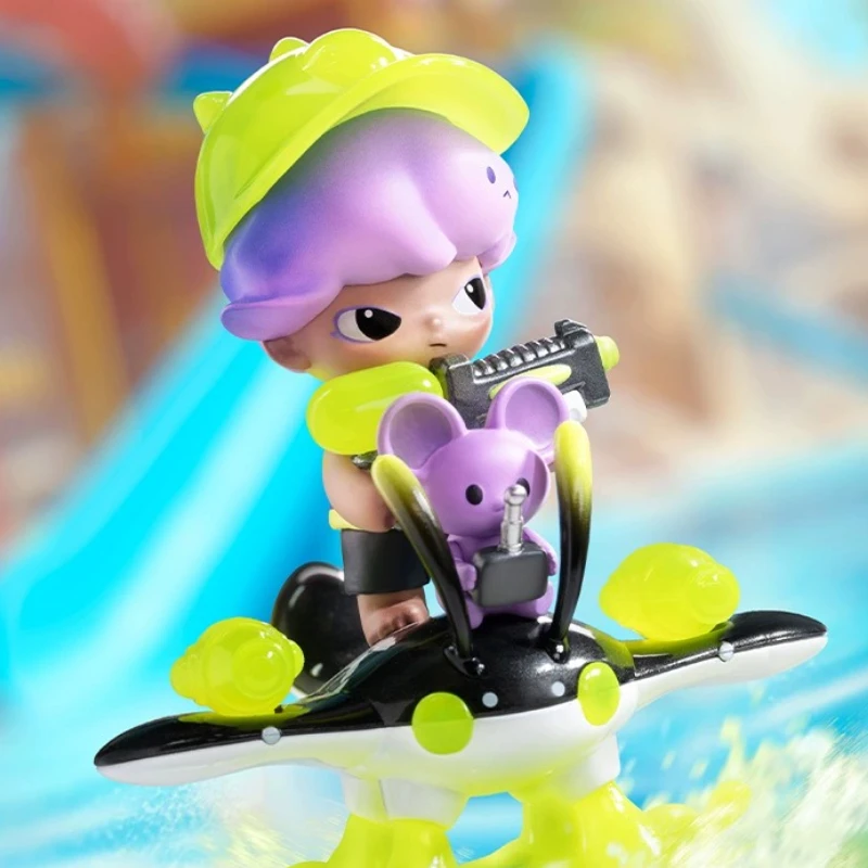 

Water Party Series Blind Box Toys Popmart Mystery Box Dimoo SP Action Figure Kawaii Desktop Ornaments Surprise Bag Kids Gift