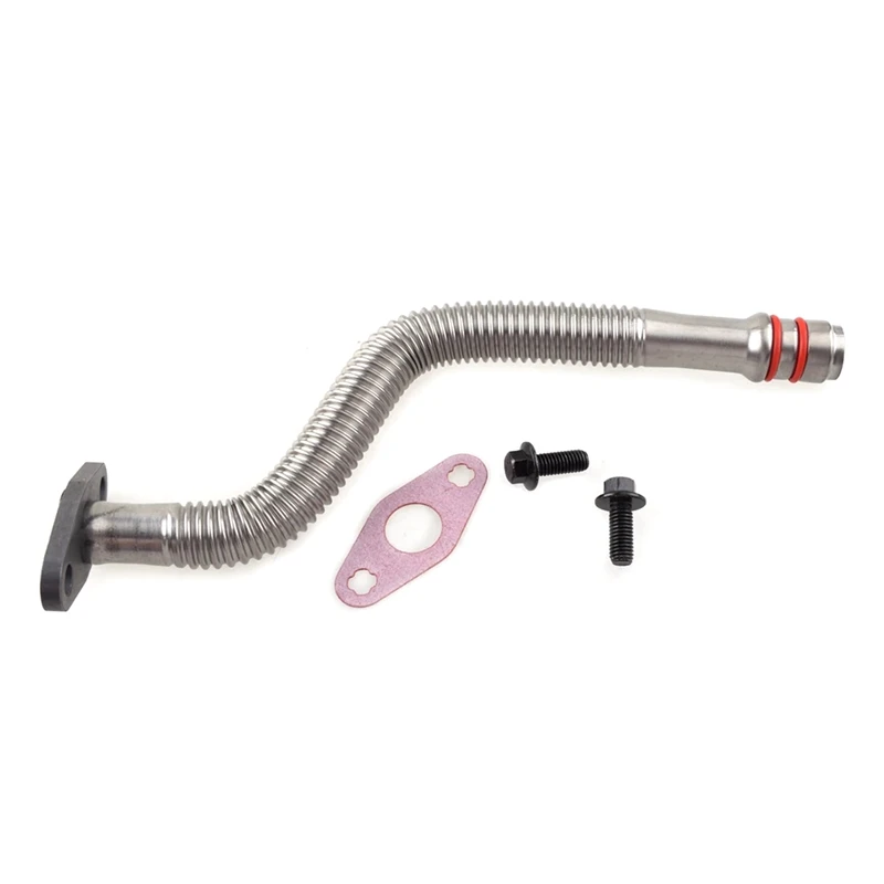 

Turbo Charger Oil Return Pipe For Dodge Cummins 5.9L Crude Oil 2004 2005 2006 2007 3970875 5135786AB Replacement Spare Parts