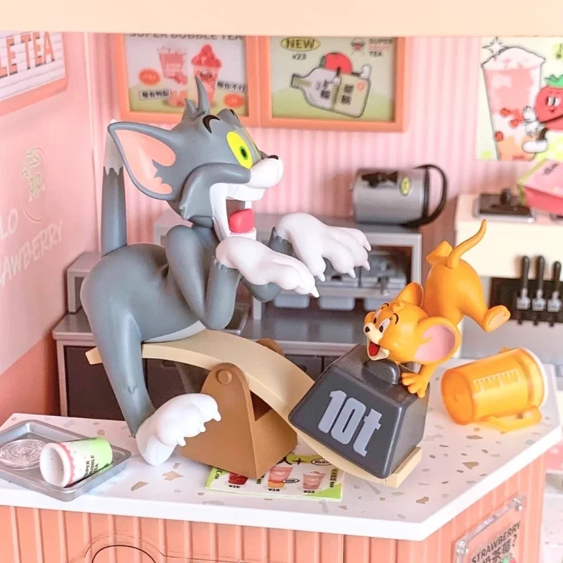 Оригинальная коробка Tom And Jerry серии Кот и мышь милая игрушка искусственная кожа