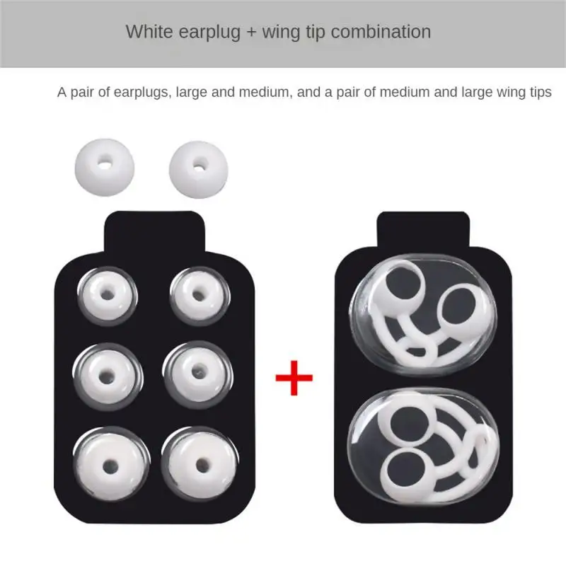 

Large Headphone Accessories Beatsx Silicone Earbuds Grey Medium And Small Models White Beatsx Ear Wing Tips Earphone Case Black