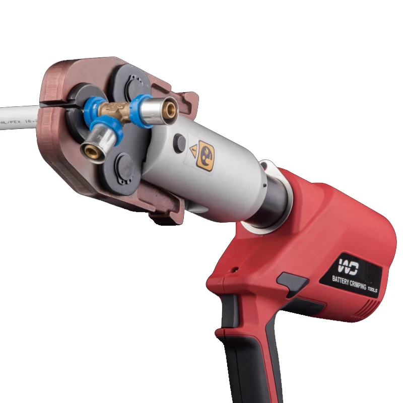 

EC-1632A инструменты для гидравлического прессования, инструменты для обжима труб на батарейках, набор Сантехнических инструментов