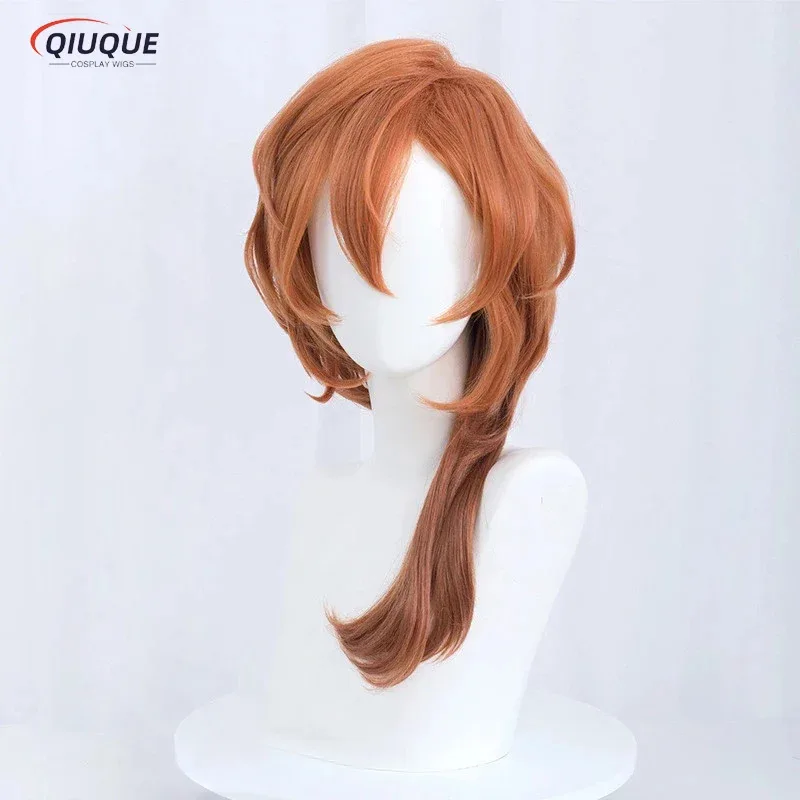 Фото Парики аниме Nene 2025 Dazai Osamu Nakajima Atsushi Nakahara Chuuya Ryunosuke Akutagawa Edogawa Rampo, парик для косплея + WigCap №3