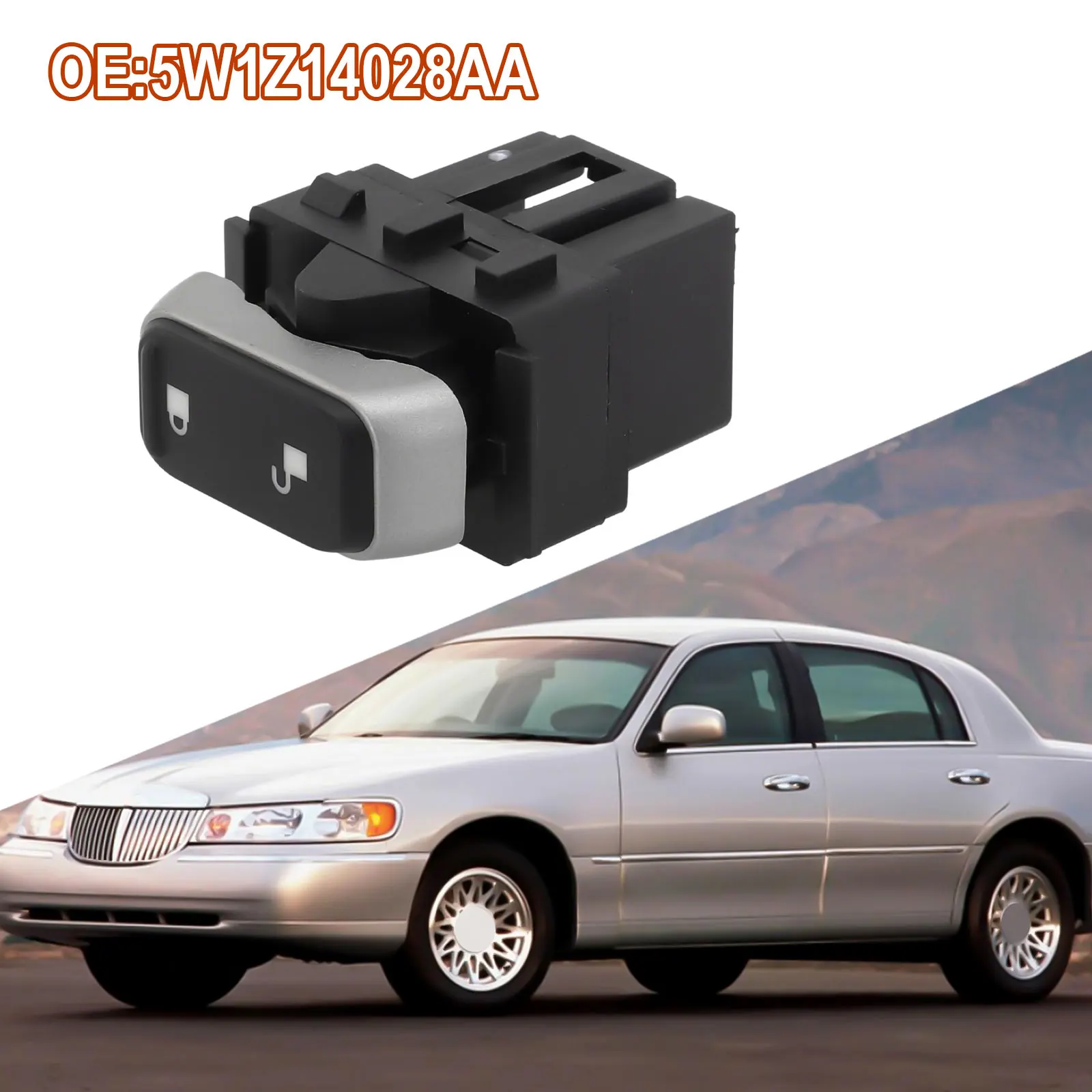 Кнопка разблокировки центрального дверного замка для Ford TownCar 2004-2008 5W1Z-14028-AA 1S9023