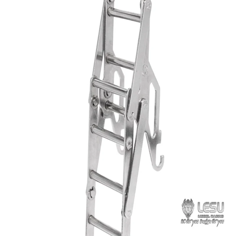 Фото Маленькая лестница-платформа с глиняной головкой U-Bucket Ladder LS-A0008-B, модификация для радиоуправляемых моделей Tamiya 1/14, аксессуар для DIY-модификации тележки/корзины №3