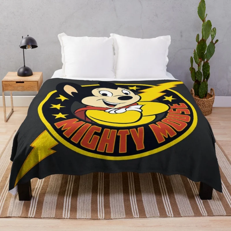 

Mighty MouseThrow Blanket Single Blanket