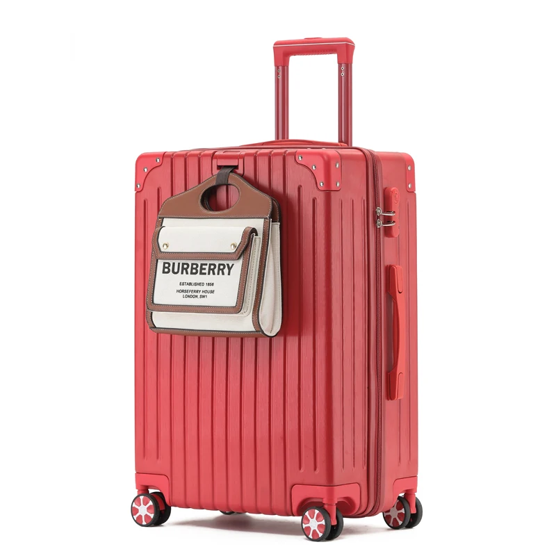 2023 MOJY прямые продажи с завода индивидуальная Настройка алюминия красный дизайнерский ручной чемодан на колесиках чемодан для детей чемодан