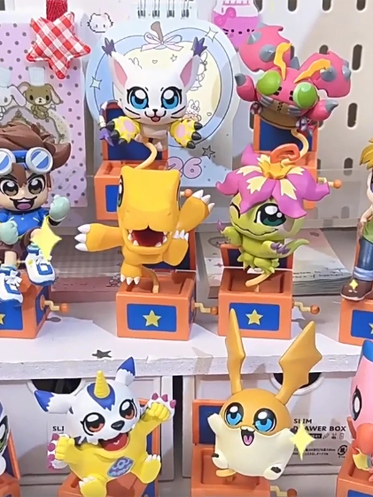 Оригинальная коллекционная фигурка Bandai Blind Box Bn Figure Q Digimon Takehito Ohkawa Collab Agumon, настольное украшение, подарок для фанатов аниме (art.: 3920dc19d253b) - 3920dc19d253b