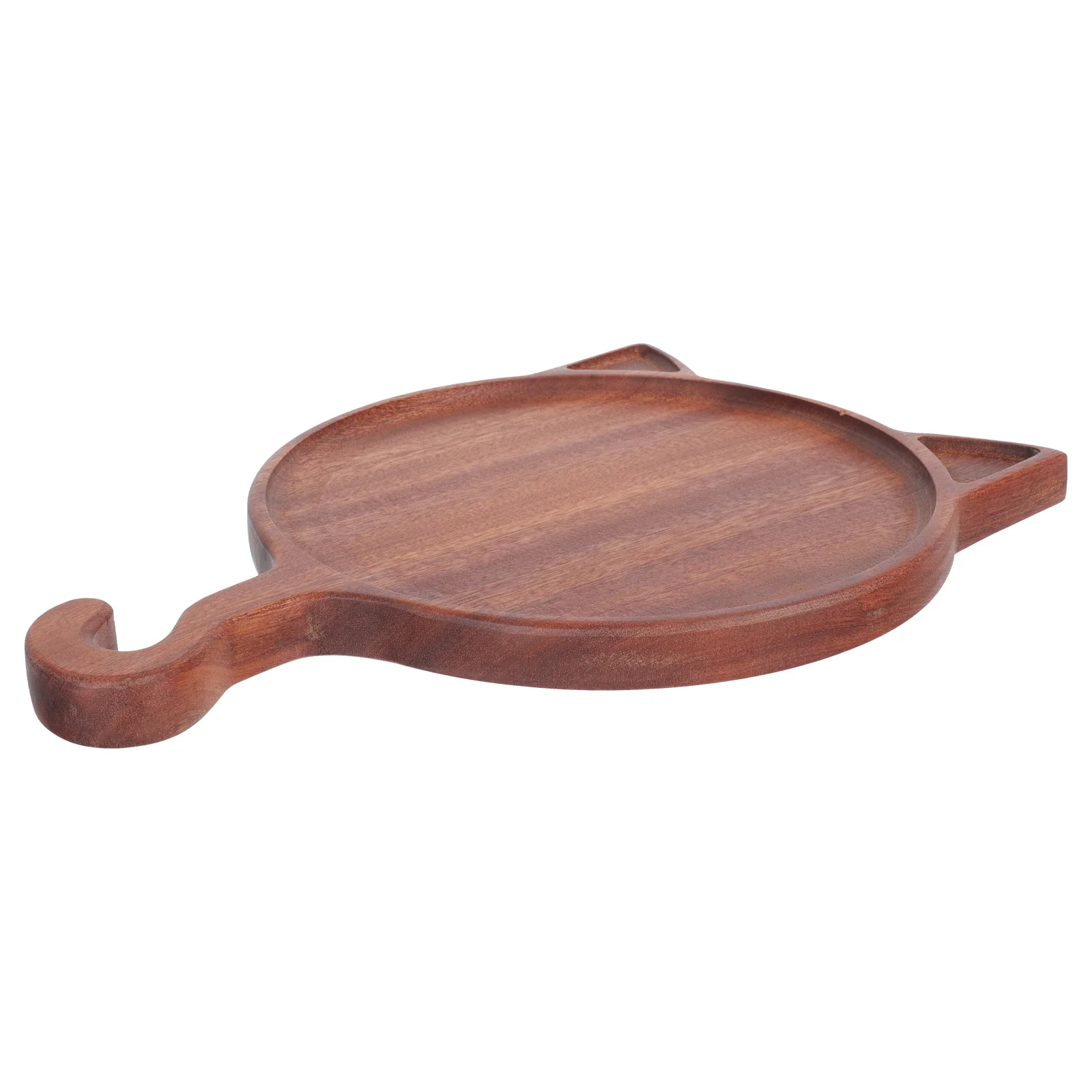 

Serving Wood Plate Tray Pizza Wooden Board Peelpaddle Round Dessert Plates Steak Pan Decorative Trays Salad Platter Appetizer