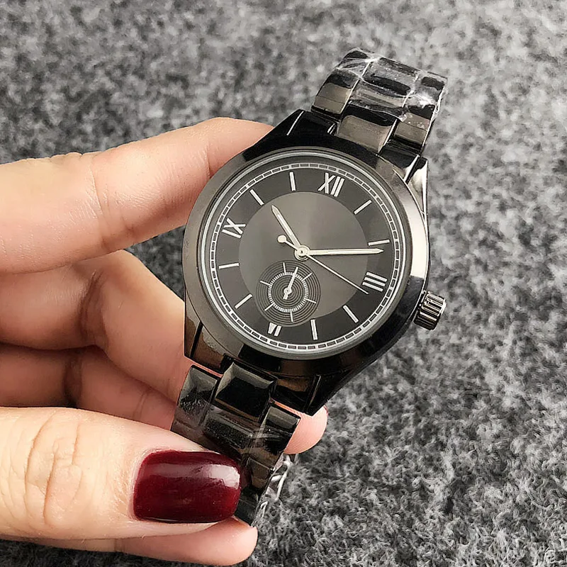 Brand Wrist Watches Women Girl Ladies Style Quartz Casual Steel Metal Band Clock fo02