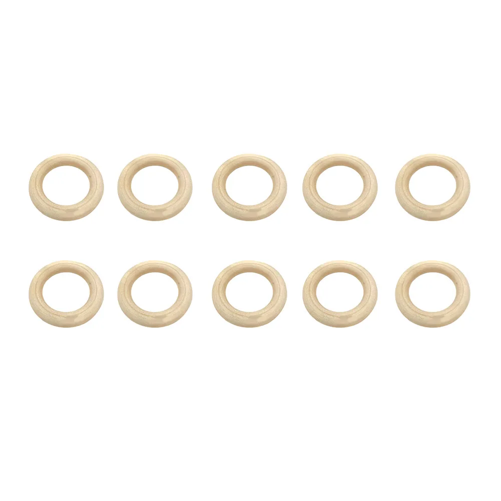 

Personalized Wooden Rings 10 Pcs Unpainted Wood Craft Rings 55MM Create Unique Jewelry Small Picture Frame Jewelry