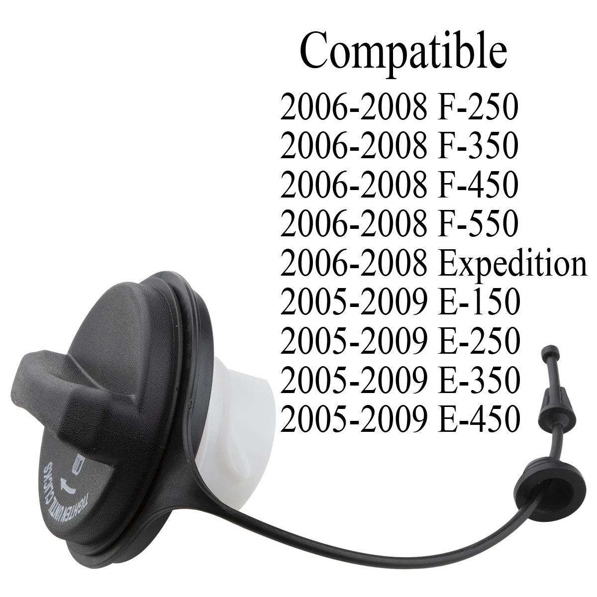 

Fuel Tank Gas Cap Motorcraft 8C3Z9030A for Ford Super Duty F150 Expedition E150