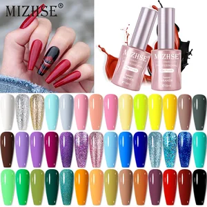 Гель-лак для ногтей MIZHSE, полуперманентный, эмалированный, УФ-светодиод, гибридный гвоздь, 18 мл
