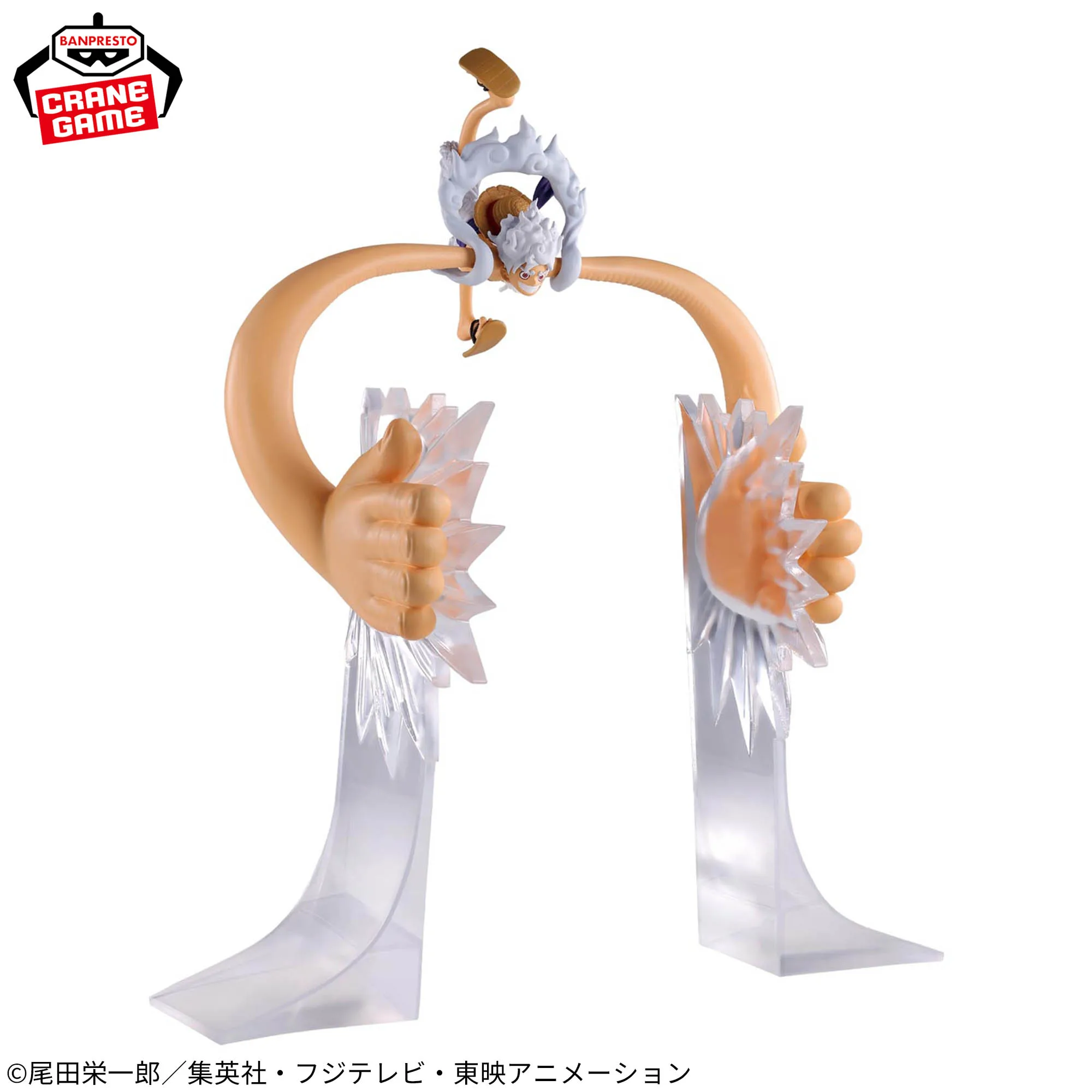 Фото В наличии: Фигурки Bandai Spirits Fig Life! Фигурка Monkey D. Луффи из One Piece - Gear 5 - том 5, модель аниме-персонажа, украшение для рабочего стола, подарок №3