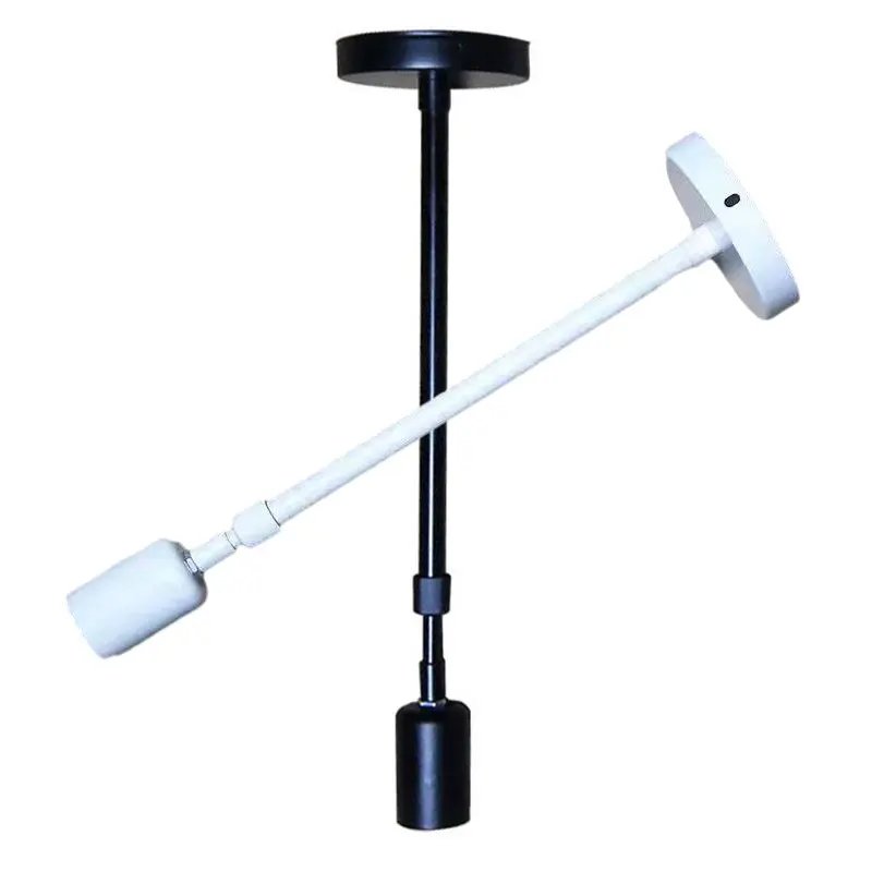 Цоколь E27 устанавливаемые на трубе люстры освещение Потолочный держатель лампы