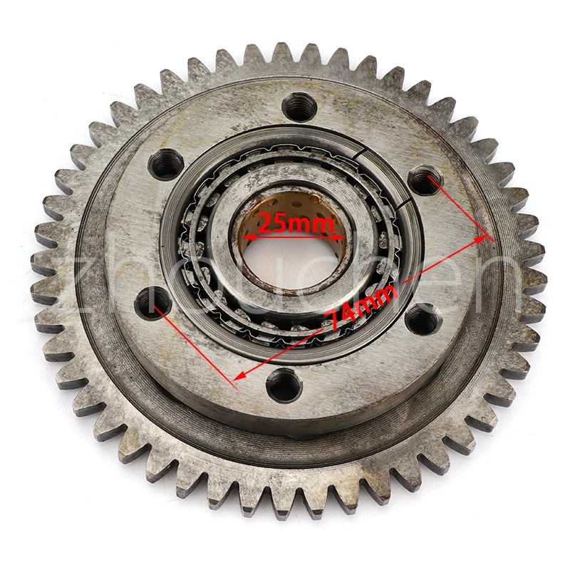 

49T one-way starting clutch assembly fit for Linhai Buyang FA-D300 H300 G300 300CC 260CC 250CC ATV QUAD parts