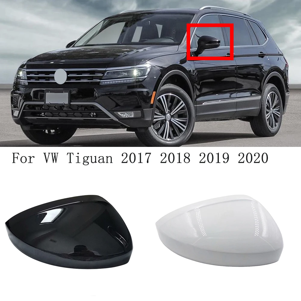 

Задний вид автомобиля заменить левый и правый для VW Tiguan 2017 2018 2019 2020 автомобильное боковое зеркало оболочка Крышка Аксессуары для корпуса
