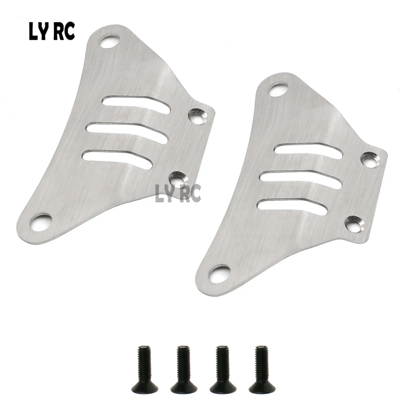 Передняя и задняя защита корпуса из нержавеющей стали для Tamiya TT-02 Pro TT02 1/10