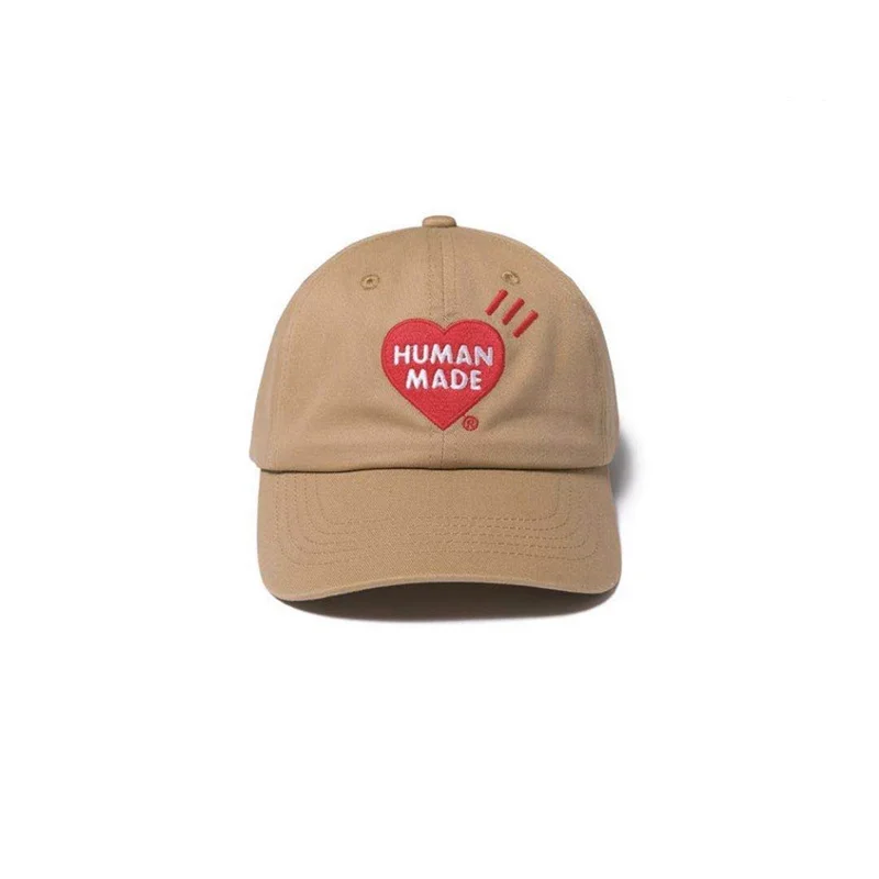 

HUMAN MADE 22SS Exclusive Love Embroidery Colored Duck Tongue Couple Baseball Hat