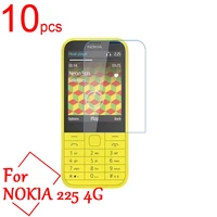 10pcslot ultra clearmattenano anti explosion lcd screen protector film cover for nokia 225 215 4g smart phone protective film