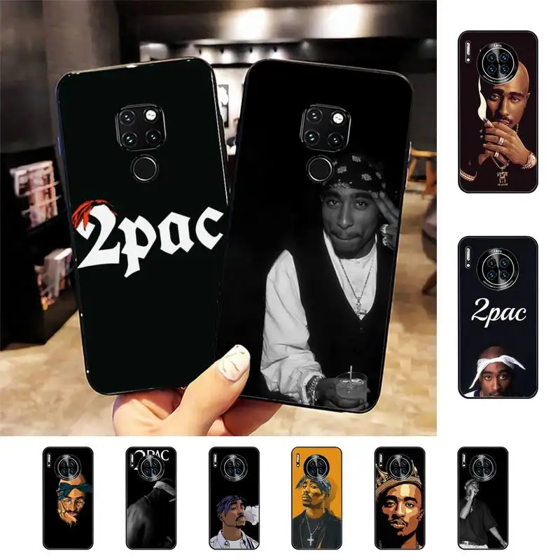 

Rapper 2pac singer Tupac Phone Case for Huawei Mate 20 10 9 40 30 lite pro X Nova 2 3i 7se