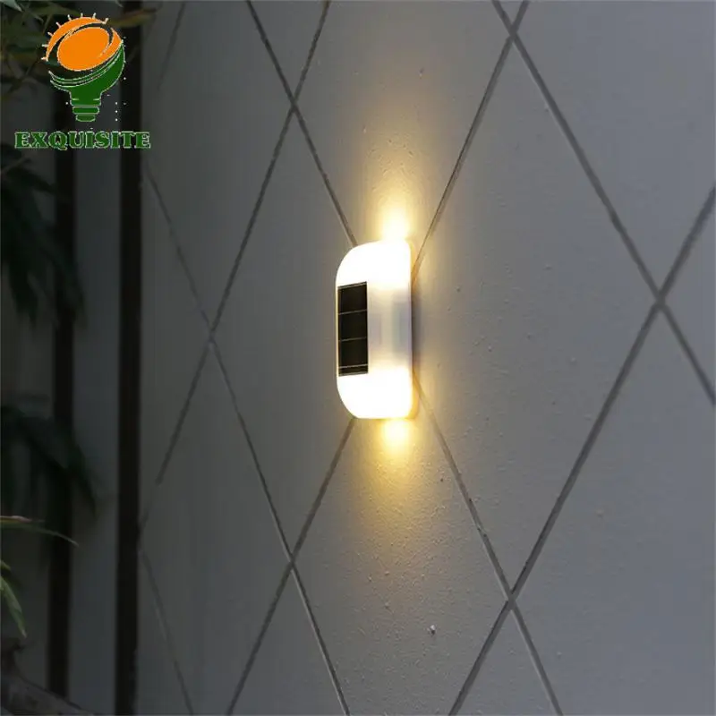 

Solar Wall Lights Balcony Landscape Decor Solar Lighting Lamp Waterproof Luminaire Wholesale Hot Sunlight Lamp Led Night Light