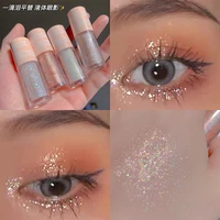 1pc liquid shimmer glitter eyeshadow metallic diamond eye shadow pigment shiny eye liner pen makeup highlighter bronzer cosmetic