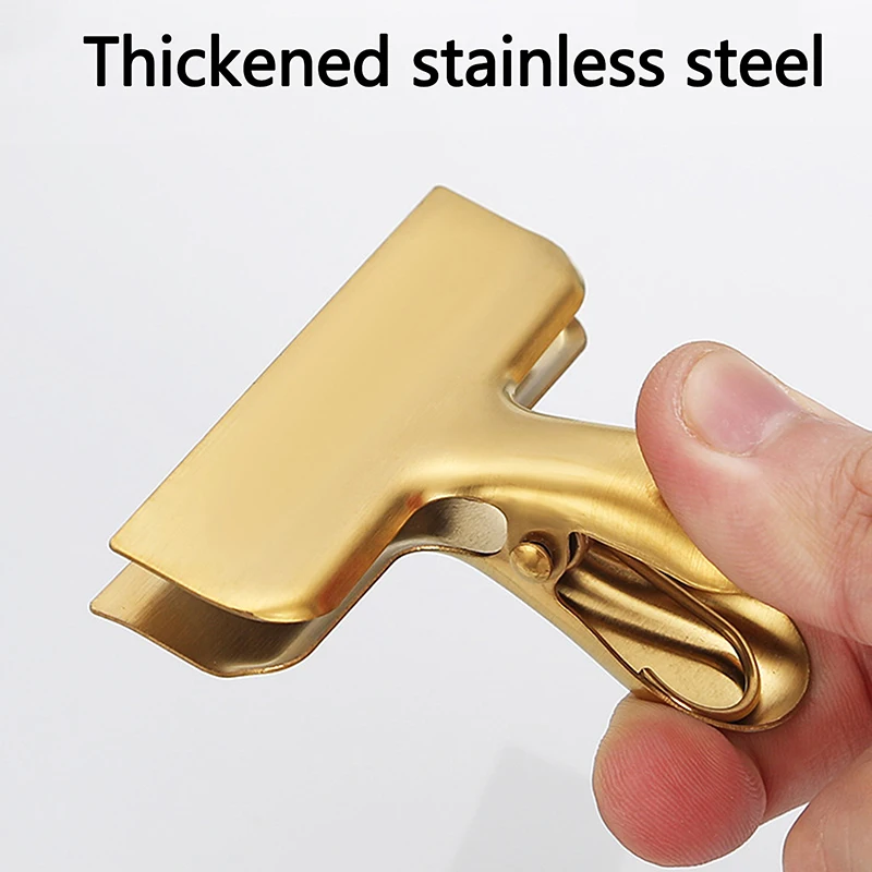 Зажимы для сумок из нержавеющей стали пищевых продуктов сверхмощные