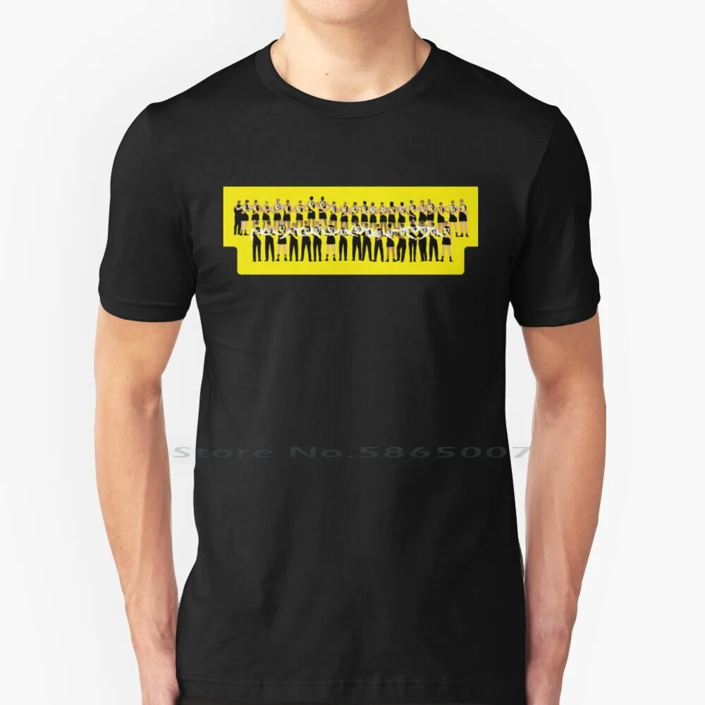

Tigers Together 2019 T Shirt 100% Cotton 2019 Premiers Richmond Tigers Together Yellow And Black Big Size 6xl Tee Gift Fashion