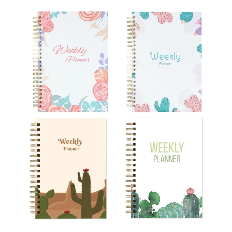 

Notebooks Agenda Weekly Plan Spiral Note Books Monthly N0HC