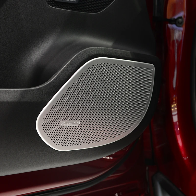 Для Jaguar F-Pace f pace 2016 крышка автомобильного дверного аудиодинамика украшение рамка