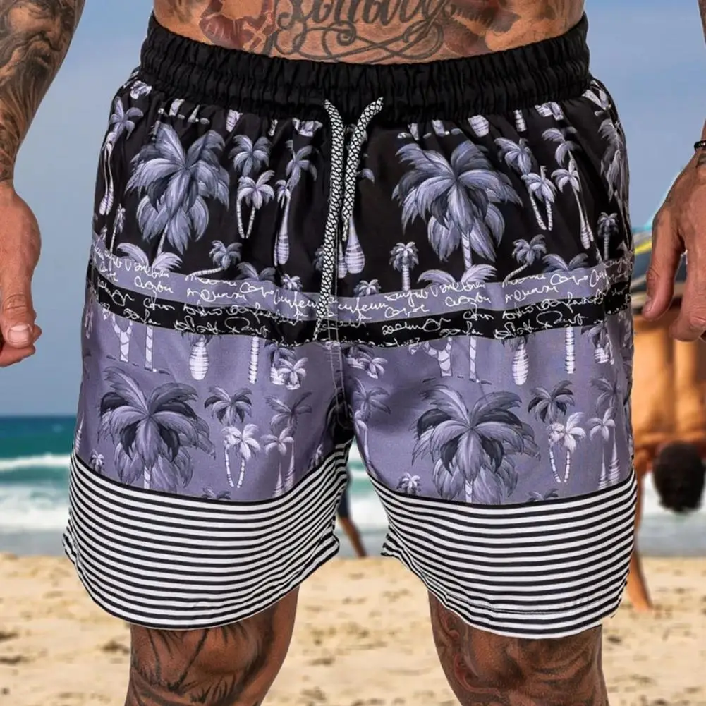 

All Match Chic Quick Dry Beach Shorts Beachwear Summer Shorts Straight for Adult