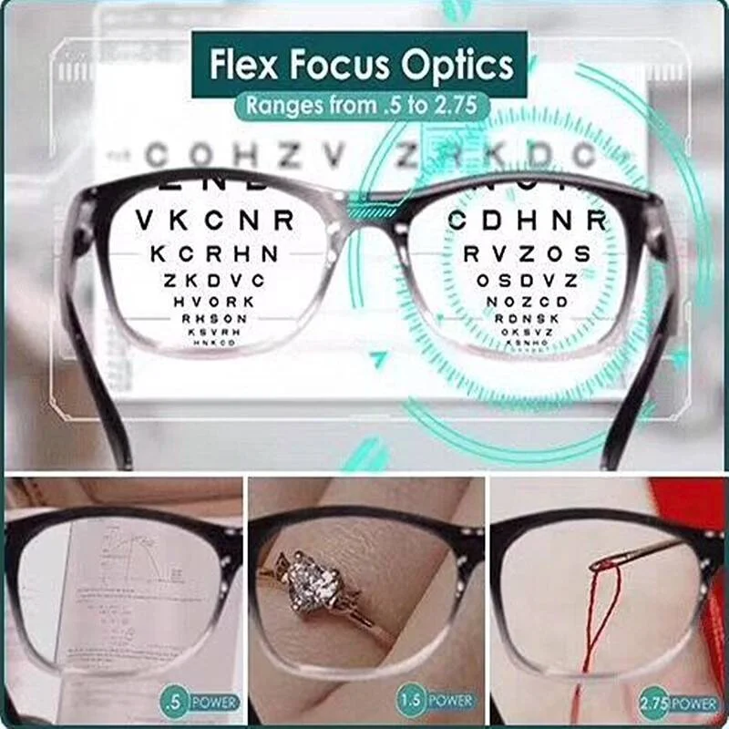 

Presbyopia Glasses Autofocus Glasses Resin HD Universal Reading Glasses Universal Clear Anti Blue Light Glasses