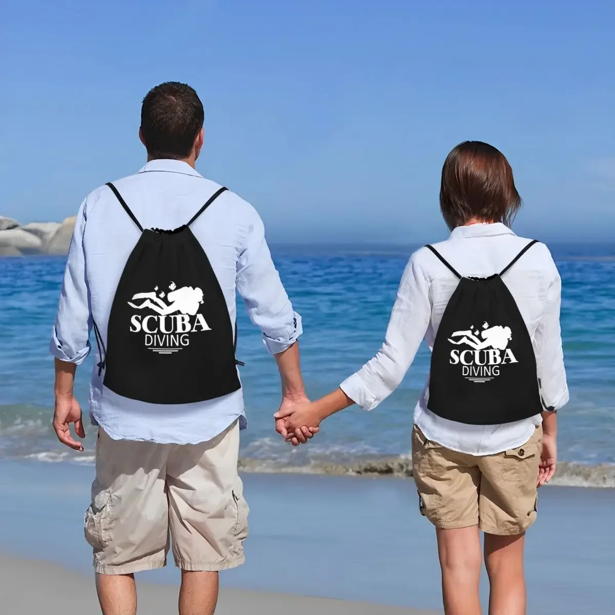 Забавный рюкзак для подводного плавания на заказ сумки мужчин и женщин легкий