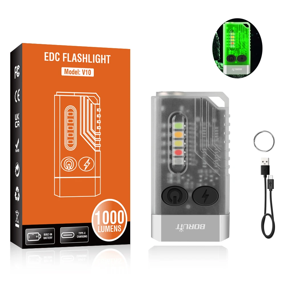 

BORUiT V10 EDC Фонарик