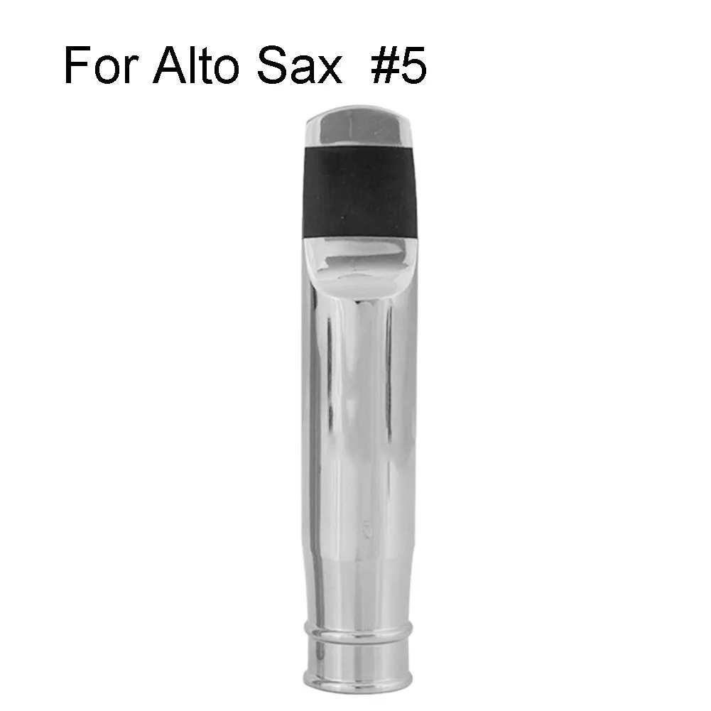 

Brand New 1 Sax Mouthpiece Sax Mouthpiece Silver With Reed Clip 180g For Tenor Soprano Alto Sax Metal Mouthpiece