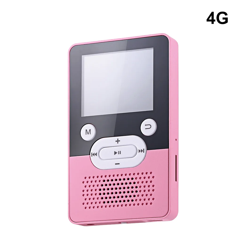 

MP3 Player 3 5mm TF Card Bluetooth-compatible MP4 JPG JPEG BMP GIF Radio Stopwatch Pedometer Timing Off Music Players