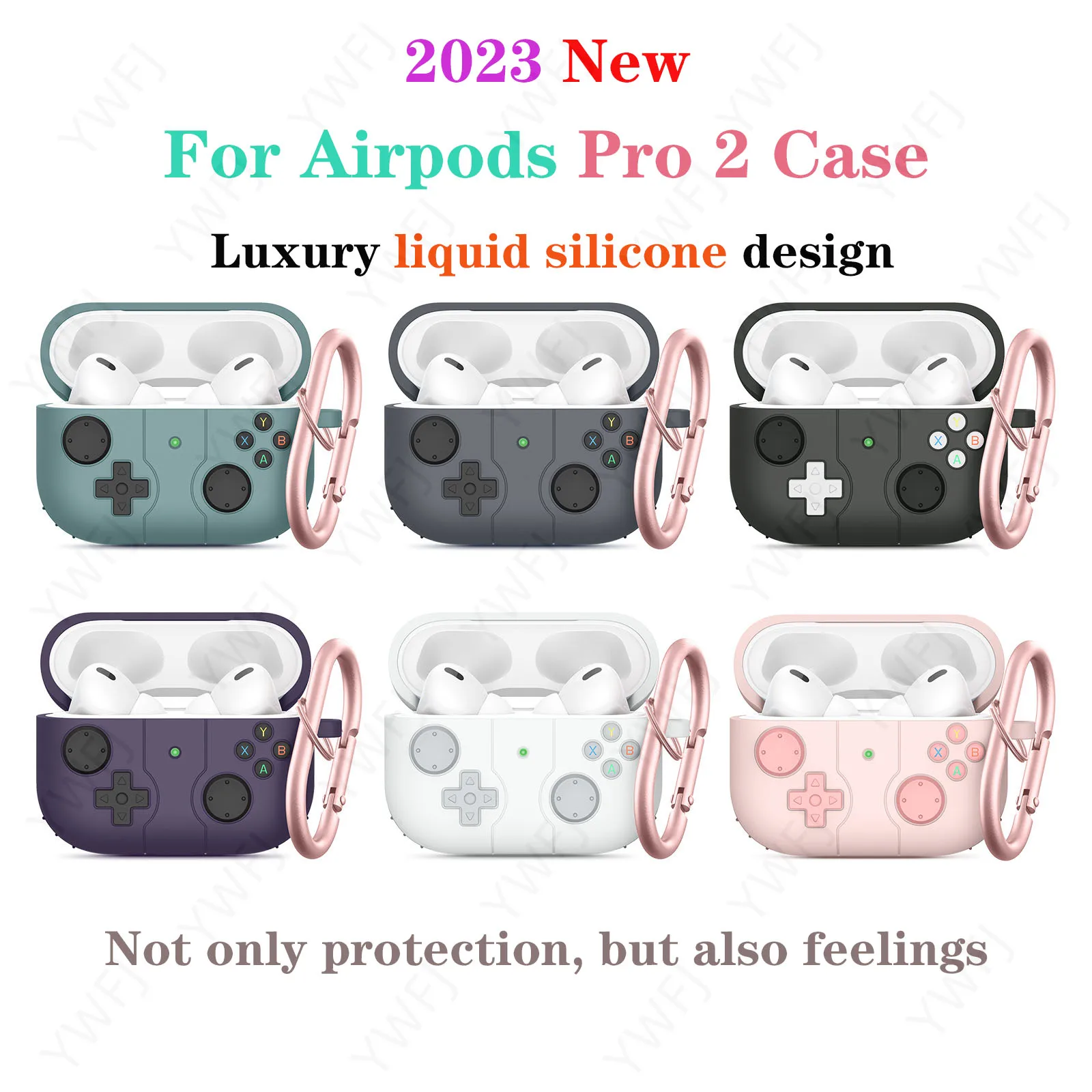 

2023 New 3D Gamepad Game Case for Airpods Pro 2 for boy Airpod 3 Earphone Soft Protection Case for airpods pro 2 Generation case