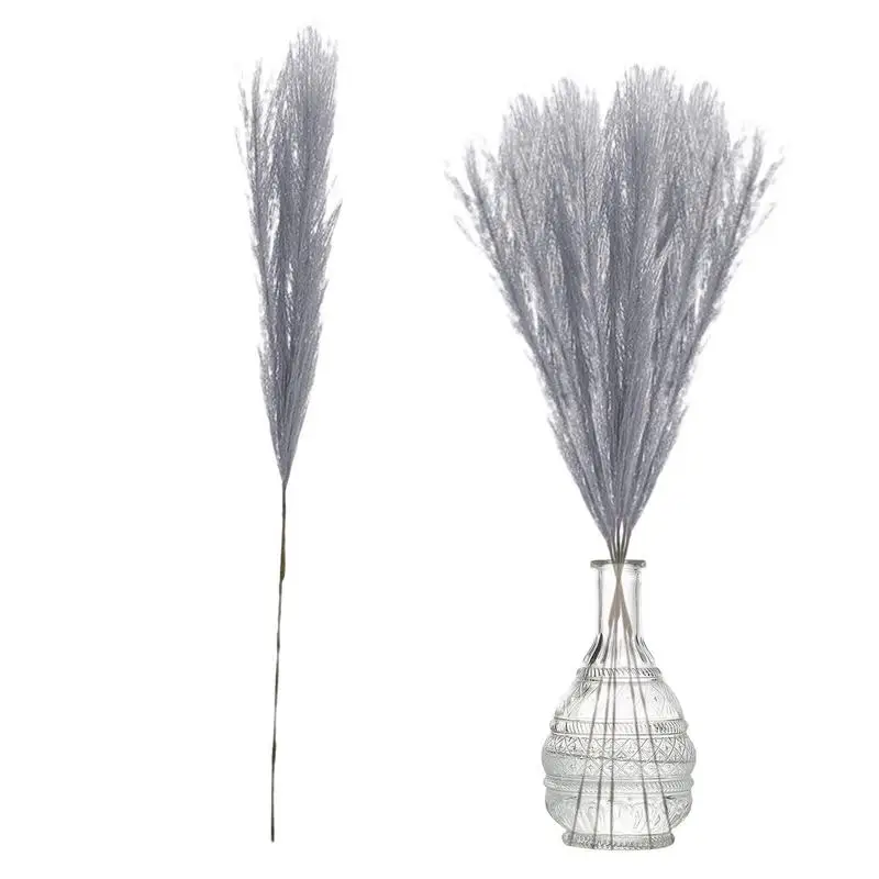 

Pampas Grass Fake Reed Grass Mini Fall Party Decorations Fake Flowers For Weddings Parties Family Gatherings Events Festivals