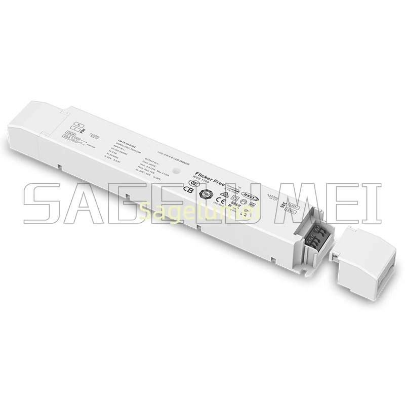 Фото LTECH LM-100-24-G1D2 LM-75-24-G1D2 LM-75-12-G1D2 DALI-2 Блок затемнения 75 Вт 100 Вт NFC Программируемое постоянное напряжение 12/24 В постоянного тока №2