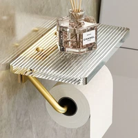no punching paper towel holder bathroom wall mounted roll toilet paper holder stainless steel acrylic board bathroom kitchen