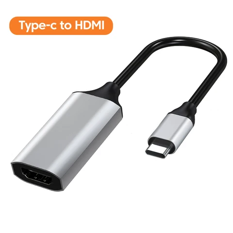 Кабель адаптера Olaf Type C-Hdmi 4K конвертер адаптер для ПК ноутбука MacBook Huawei Mate 30 адаптер для экрана телефона